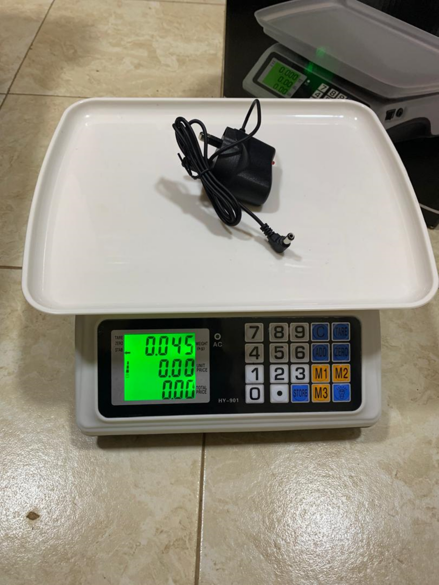 Cost of a ACS series digital computing weighing scale white in Kampala
