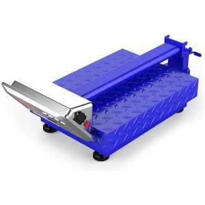 150kg Portable Digital Electronic Weighing Scale Balance Platform Floor Scale Plastic Hand Fold 2 Year OEM 220v-50hz Great River DC/AC