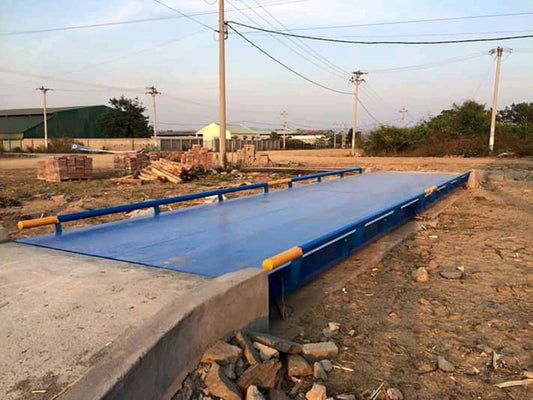 60-Ton Portable Weighbridge In Uganda