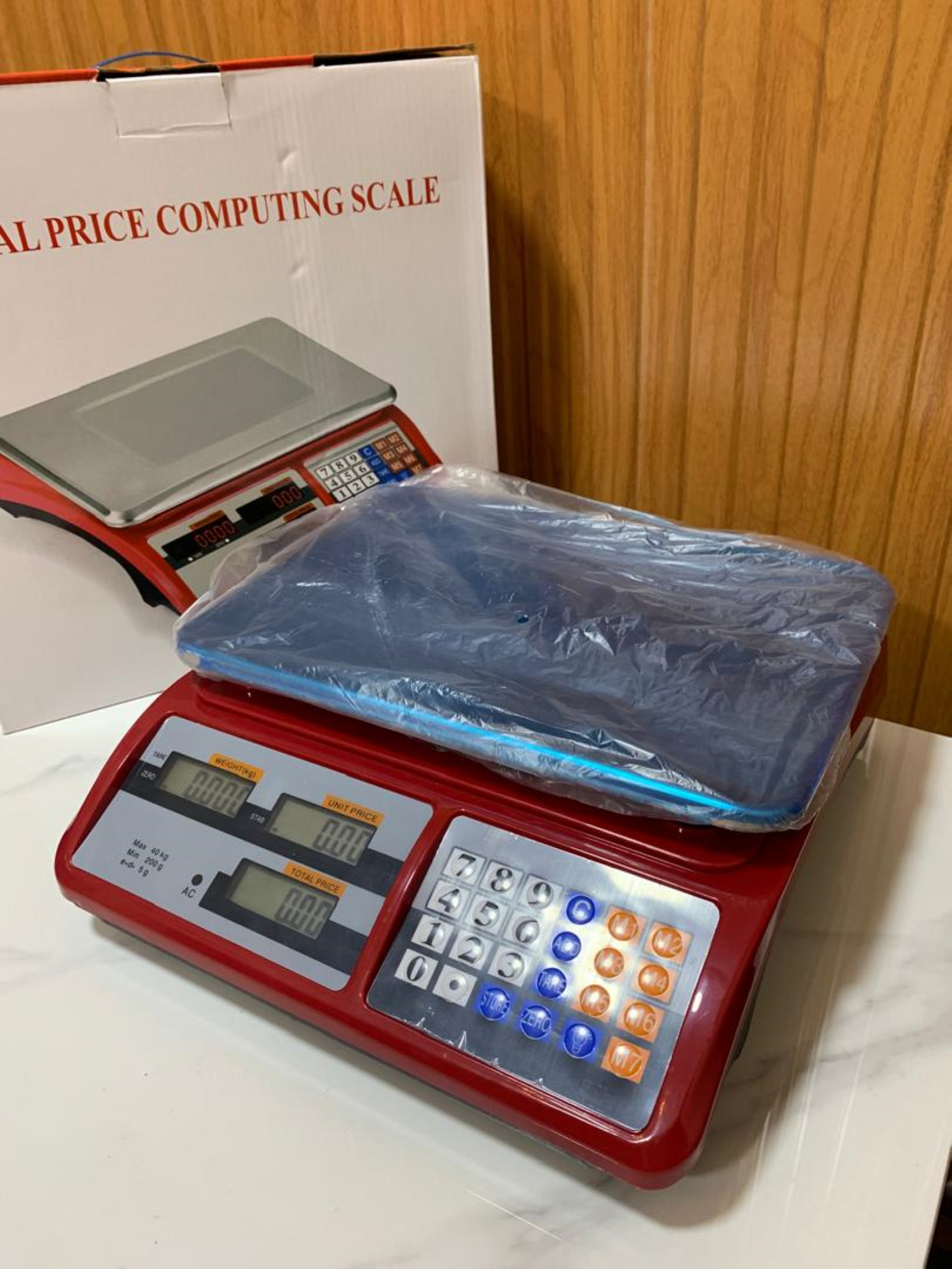 Where can I buy Digital price computing weighing scale red in Uganda