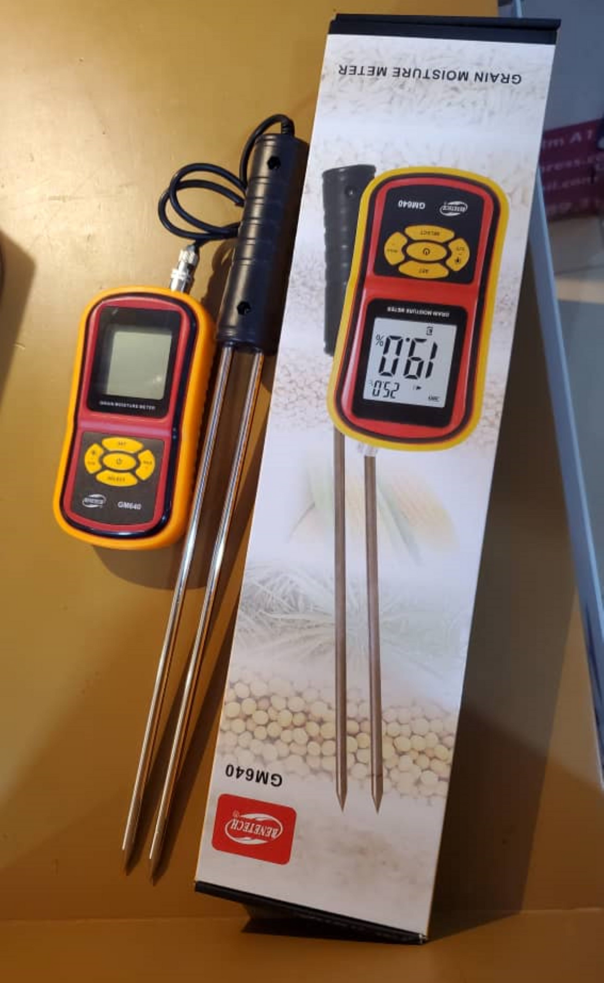 Supplier of Benetech Grain Moisture Meter GM 640 in Kampala Uganda