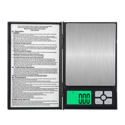 Miniature Diamond Scale, 500g Capacity with High-Accuracy Sensors