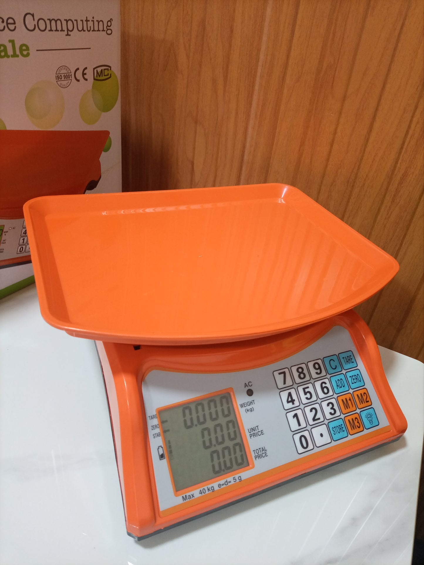 Where can I buy an Electronic Price computing weighing scale orange in Uganda