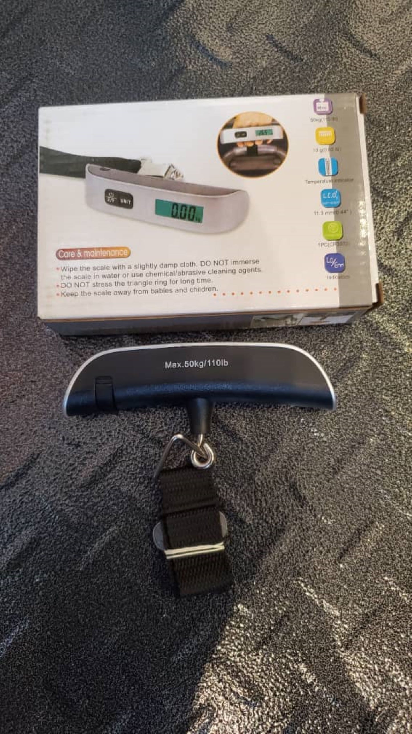How much is Electronic Luggage Weighing Scale Grey Box in Uganda