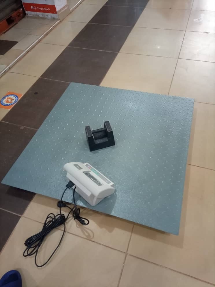 2Ton Floor weighing scales supplier in Uganda