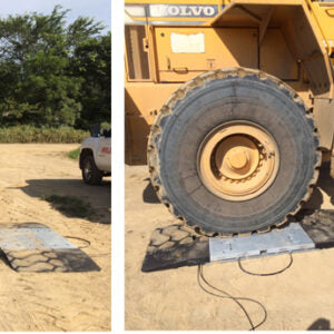Electronic Truck Scale 70ton, Mobile Weighbridge, Portable Platform