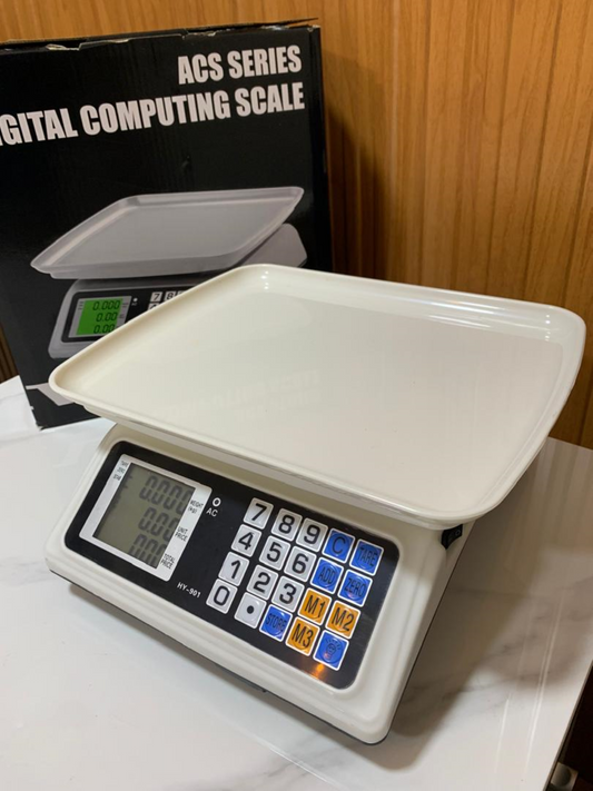 Supplier of ACS series digital computing weighing scale white in Kampala