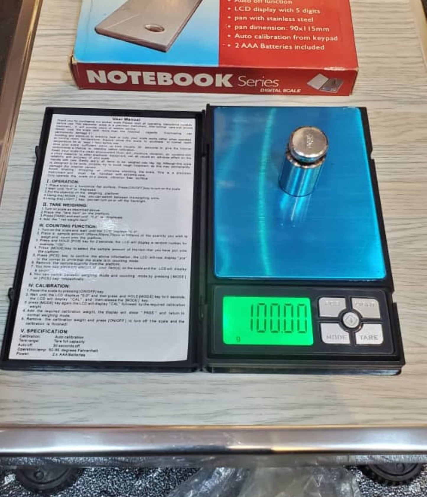 What is the price of Notebook Series Digital Weighing Scale in Kampala Uganda