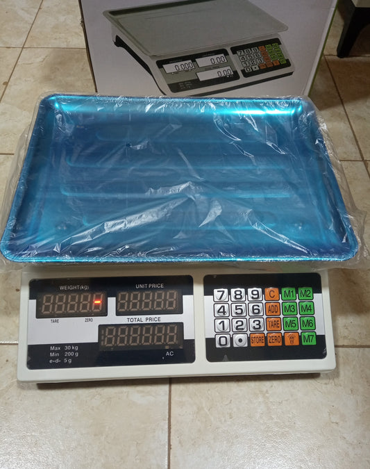 Where to buy Digital price computing weighing scale blue box in Uganda