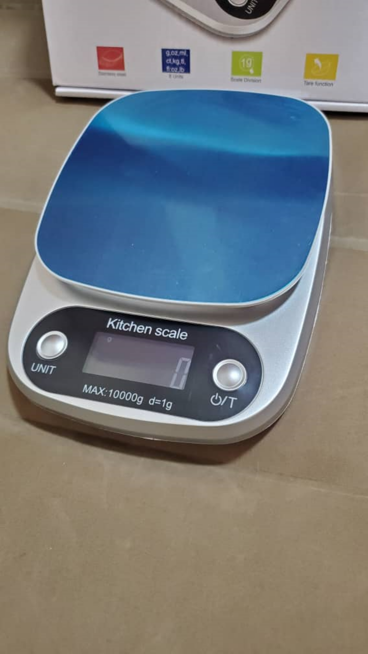 Where to buy Digital Kitchen Weighing Scale Silver body in Kampala Uganda