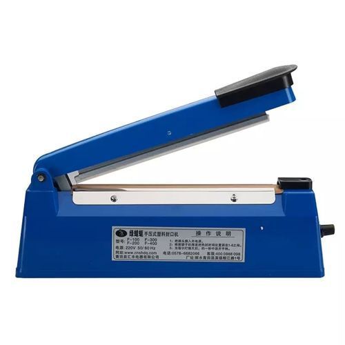 Plastic Bags Impulse Heat Sealing Machine -Blue