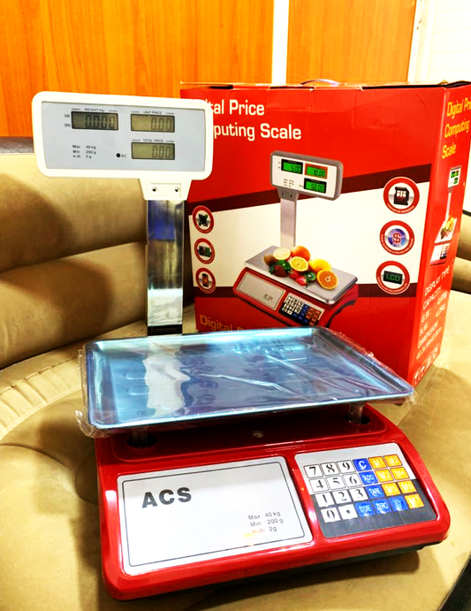 What is the cost of Digital price computing weighing scale red in Kampala