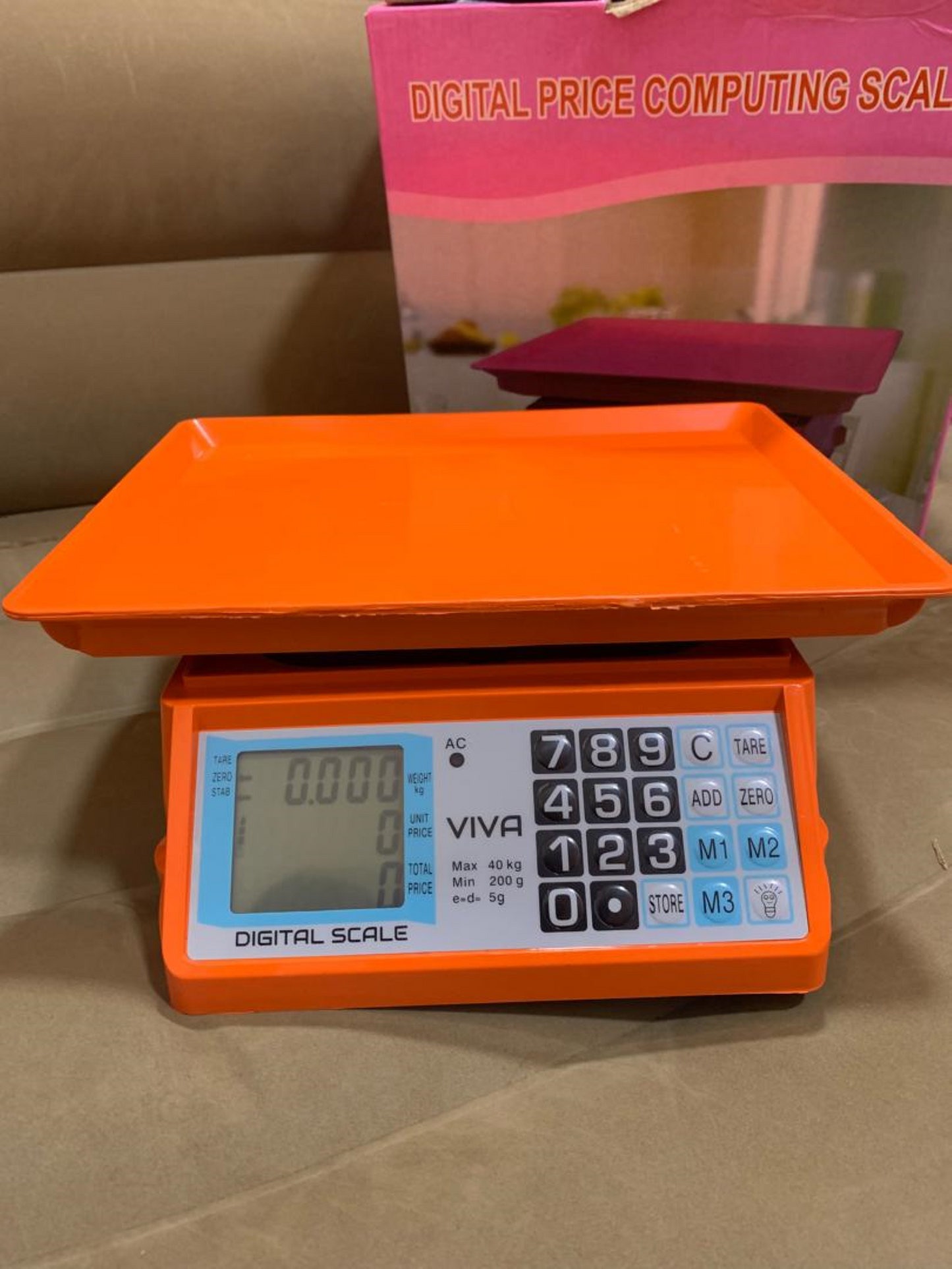 DT-580 Mini Electronic Computing scale shop in Kampala