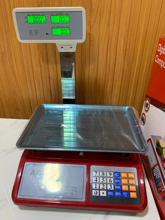 Digital price computing weighing scale red Company in Kampala Uganda