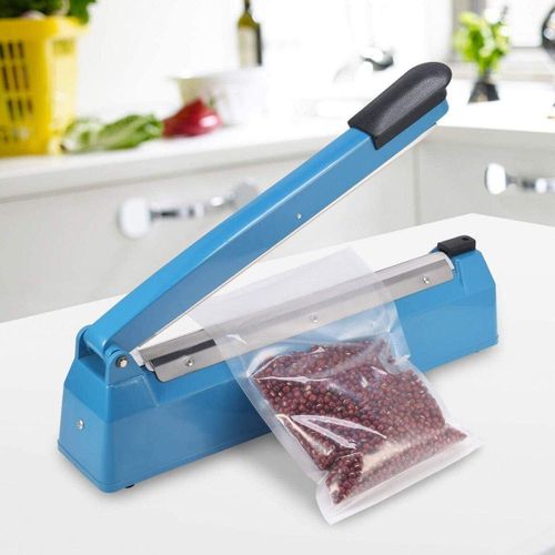 Hand lmpulse Sealer Heat Seal Machine, Fs 400- Blue