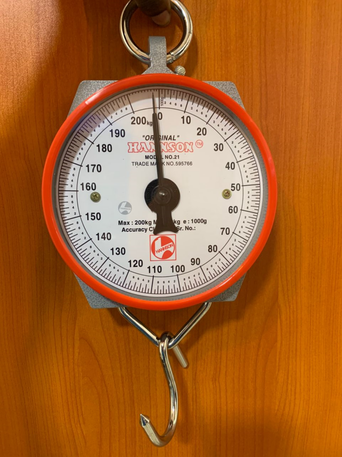 Hanson hanging weighing scale shop in Uganda