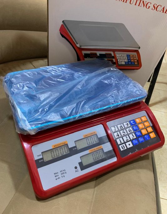 Where to buy Digital price computing weighing scale red in Kampala Uganda