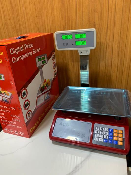 What is the cost of Digital price computing weighing scale red in Kampala Uganda