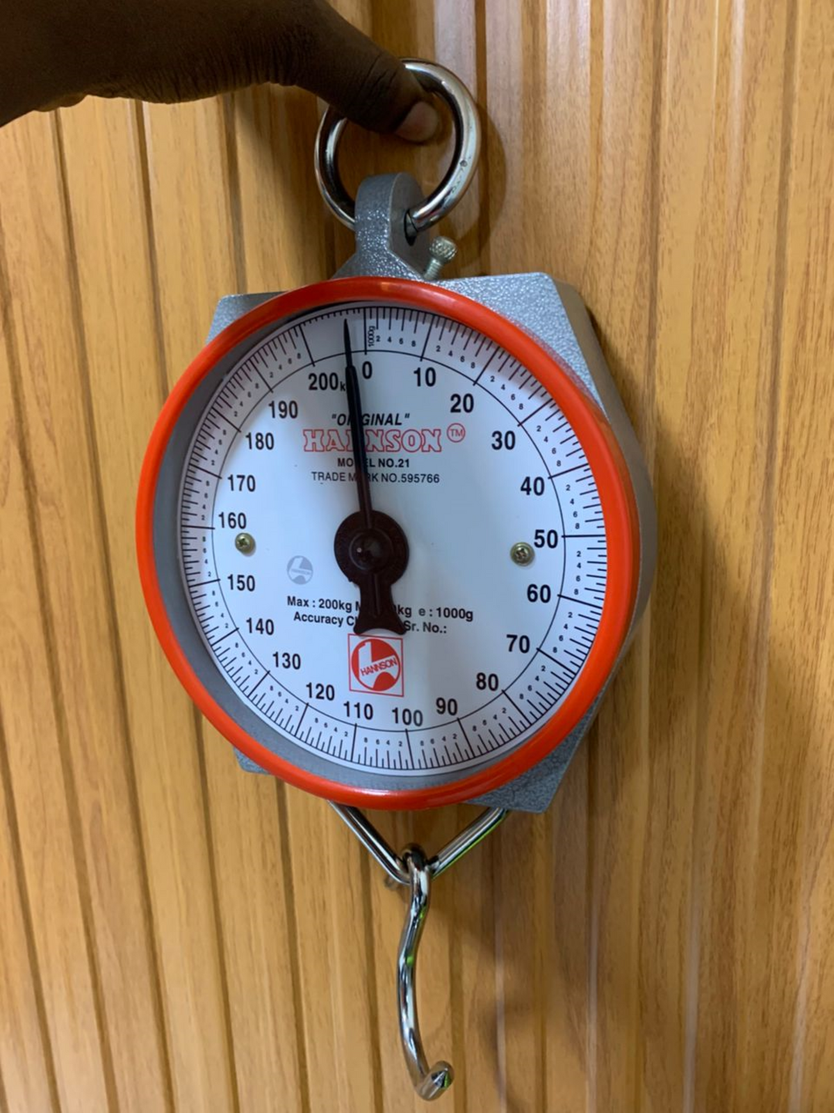 Hanson hanging weighing scale store in Kampala Uganda