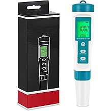 PH Meter TDS Meter 8 in 1 Water Quality Tester PH