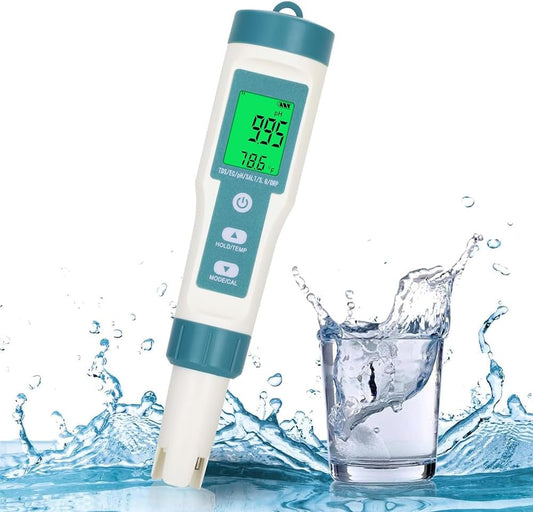 HoneForest TDS Meter, EC & Temperature 3-in-1 Water Quality Tester
