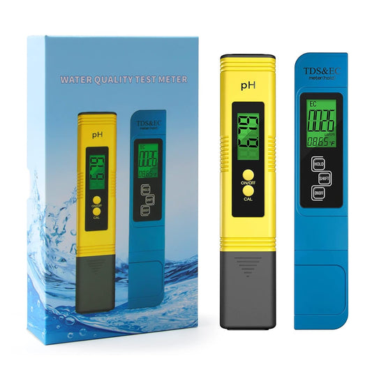 Digital pH and TDS Meter Combo, High Accuracy Water Quality Tester