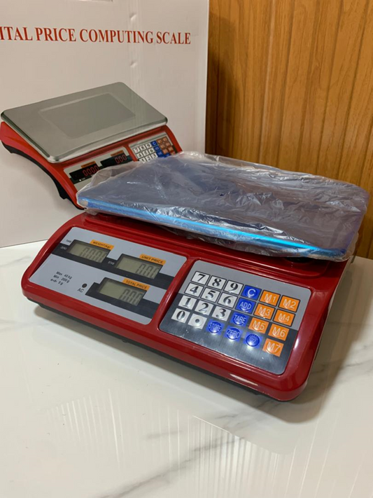 Where to buy Digital price computing weighing scale red in Kampala Uganda
