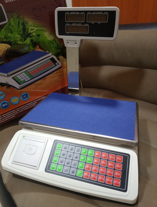 How much is Digital price computing weighing scale 50kg blue in Kampala Uganda
