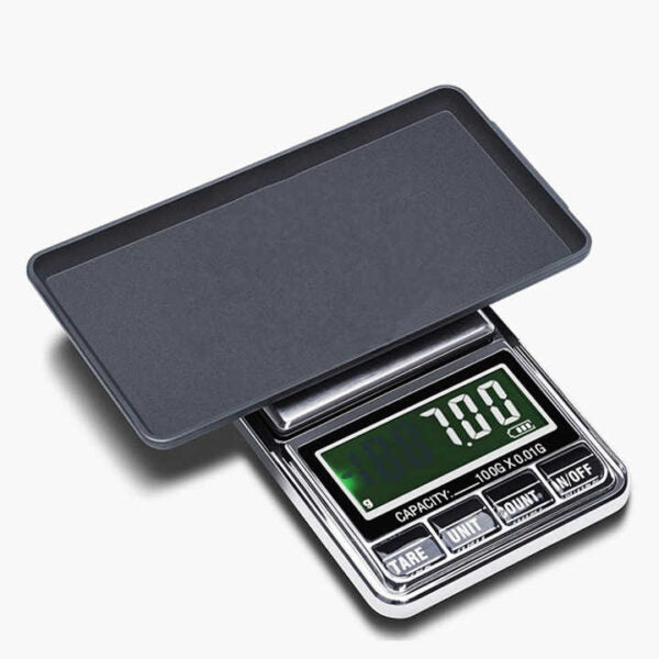 Diamond Scale Ruler Digital Pocket Diamond Scale, 300g Capacity with Backlit Display ...