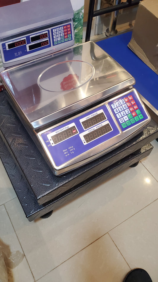 High Specification 40kg Digital Weighing Scale In Uganda