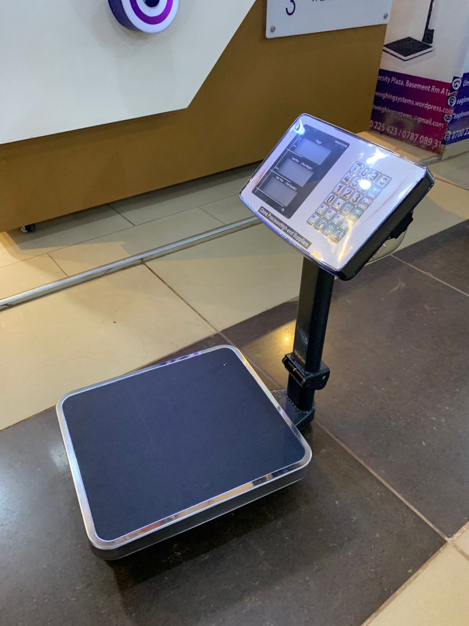 TCS 60kg Platform Weighing Scales store in Uganda
