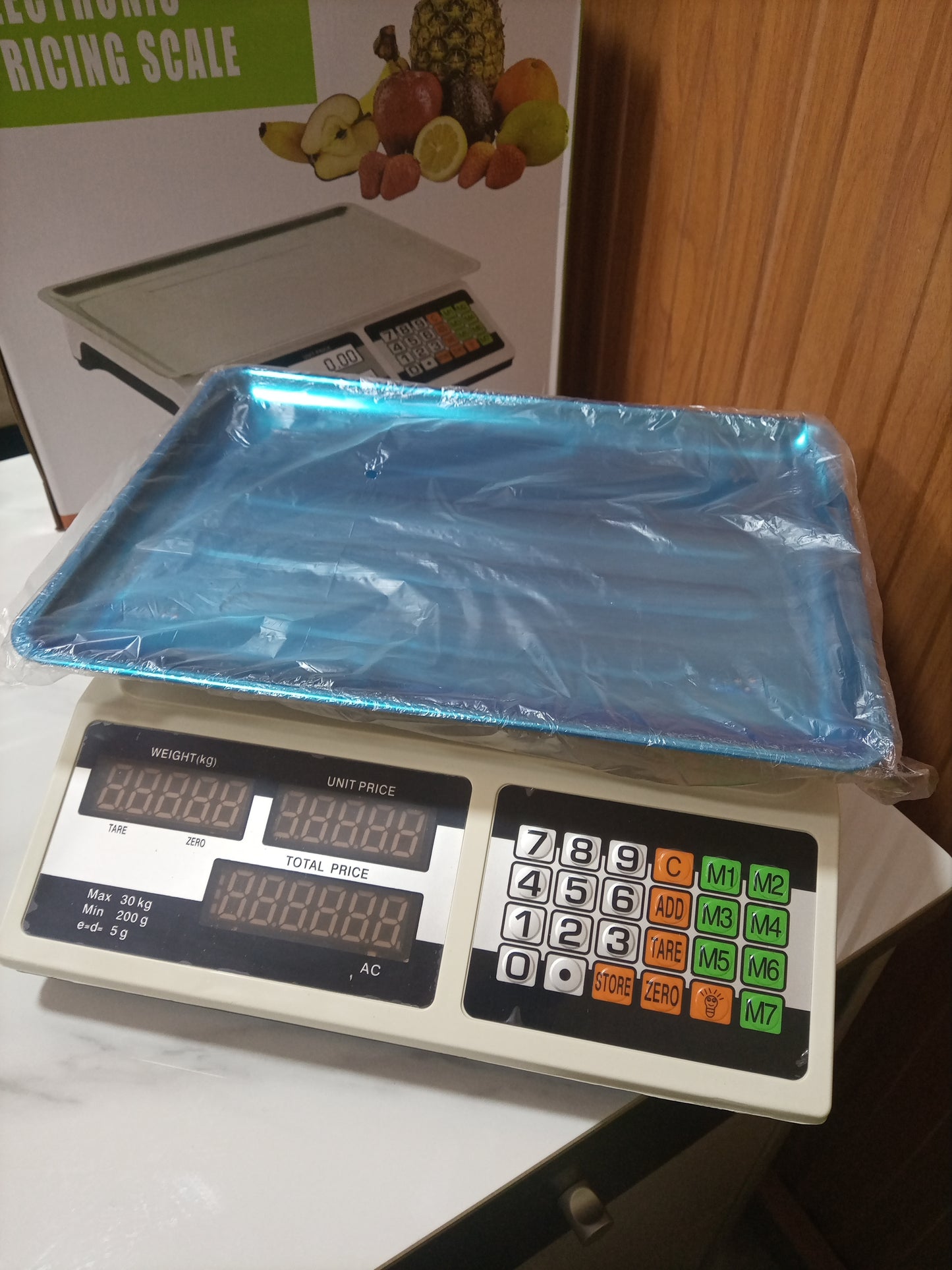 Where to buy Digital price computing weighing scale blue box in Kampala