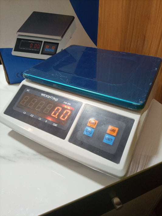 Supplier of Electronic computing price weighing scale ACS blue in Uganda