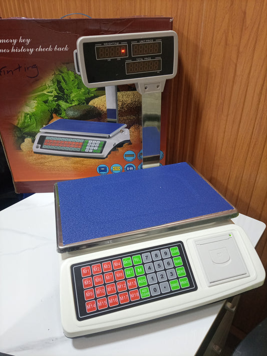 How much is Digital price computing weighing scale blue box in Uganda