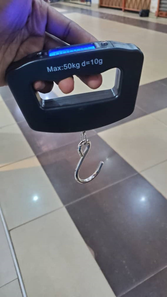 What are the prices of Electronic Luggage Weighing Scale Grey and Blue Box near me in Kampala