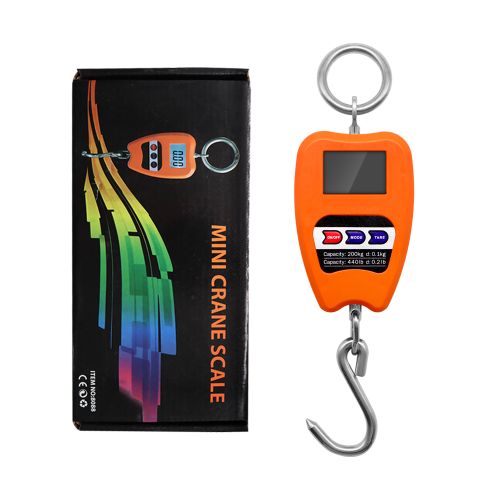 Crane Scale 200kg/300kg Weighing Digital Industrial Hanging Scale 200kg/441lb