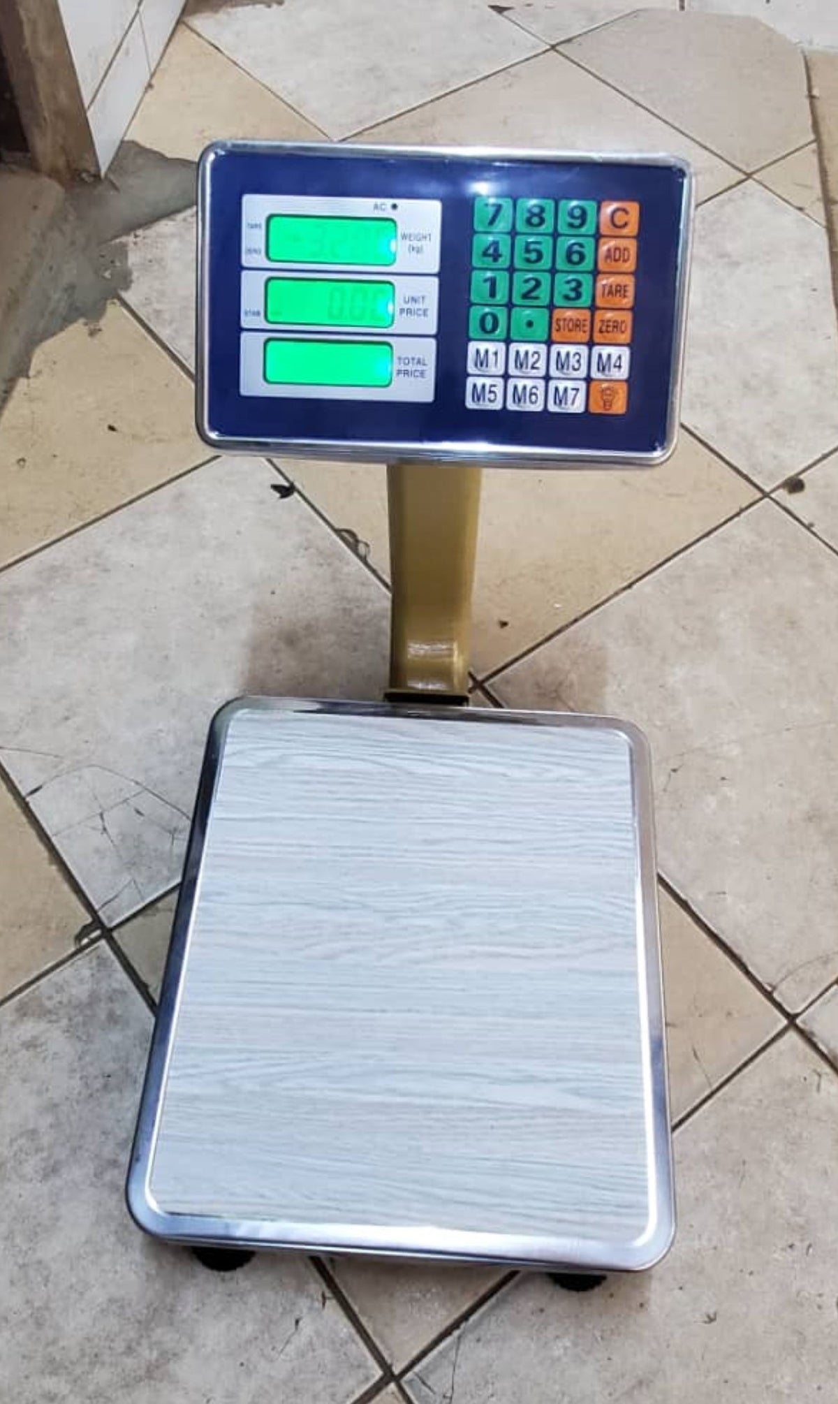 What is the cost of TCS 60kg Platform Weighing Scales in Kampala Uganda