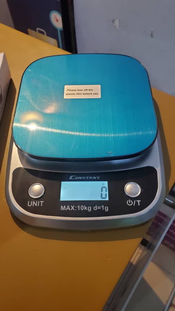 Price of Digital Kitchen Weighing Scale Silver body in Uganda