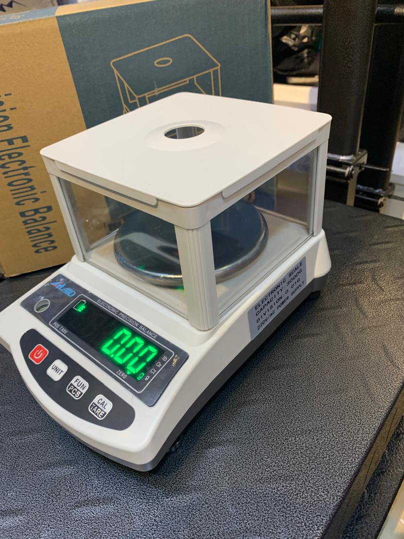 Precision electronic balance weighing scale shop in Uganda