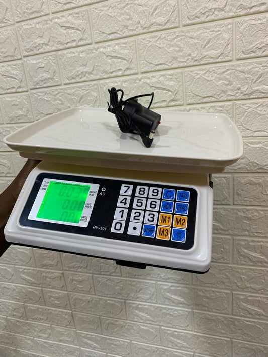 Cost of a ACS series digital computing weighing scale white in Uganda