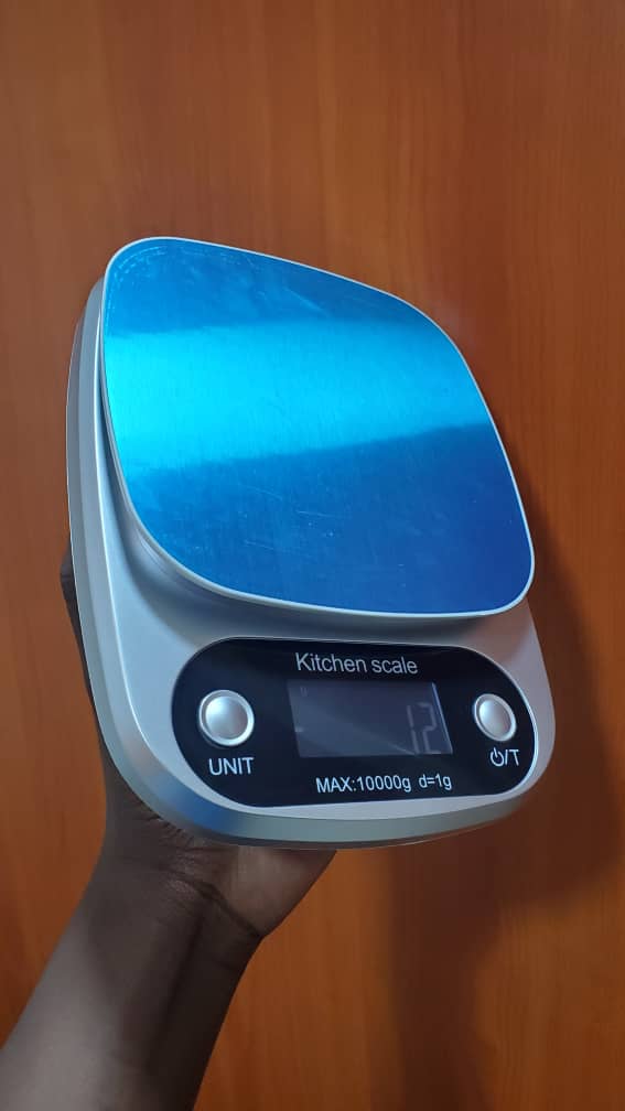 What are the prices of Digital Kitchen Weighing Scale Silver body near me in Uganda