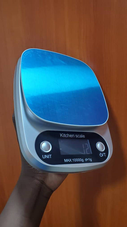 What are the prices of Digital Kitchen Weighing Scale Silver body near me in Uganda