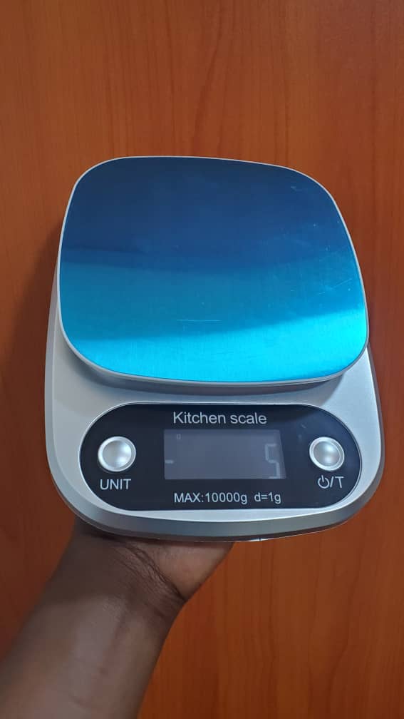 What are the prices of Digital Kitchen Weighing Scale Silver body near me in Kampala Uganda