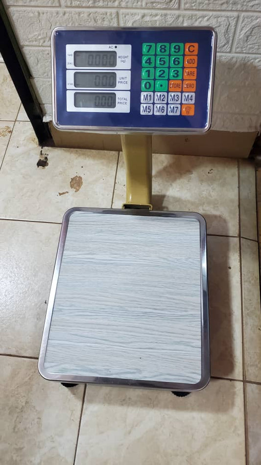 TCS 60kg Platform Weighing Scales supplier in Kampala Uganda