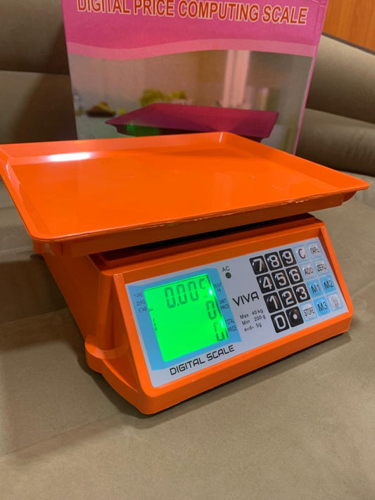 What is the price an Electronic Price computing weighing scale orange in Uganda