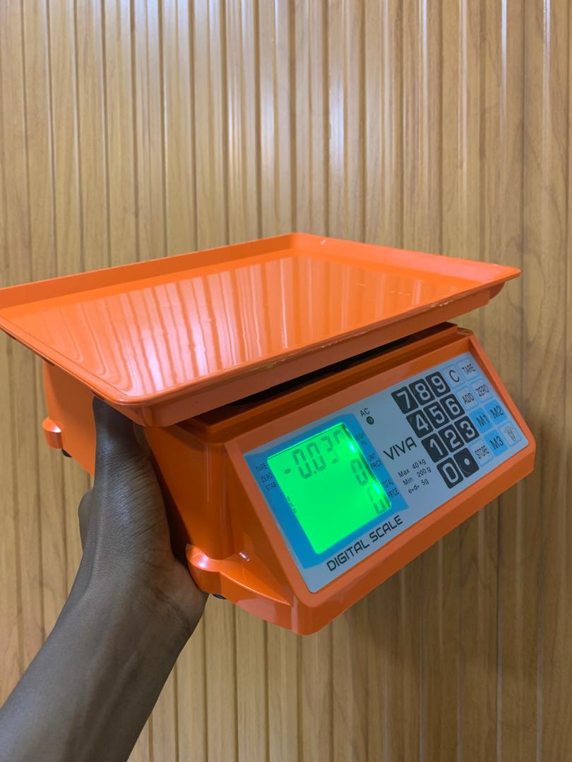 How much are Electronic Price computing weighing scale orange in Kampala Uganda