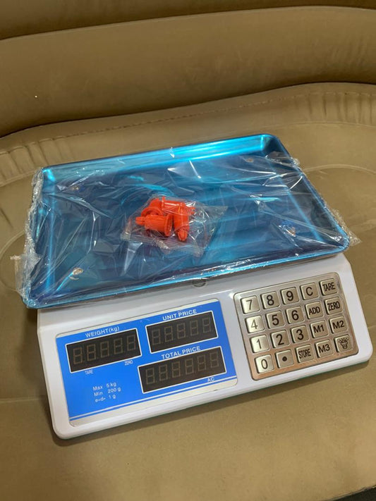 Electronic computing price weighing scale ACS blue Company in Kampala