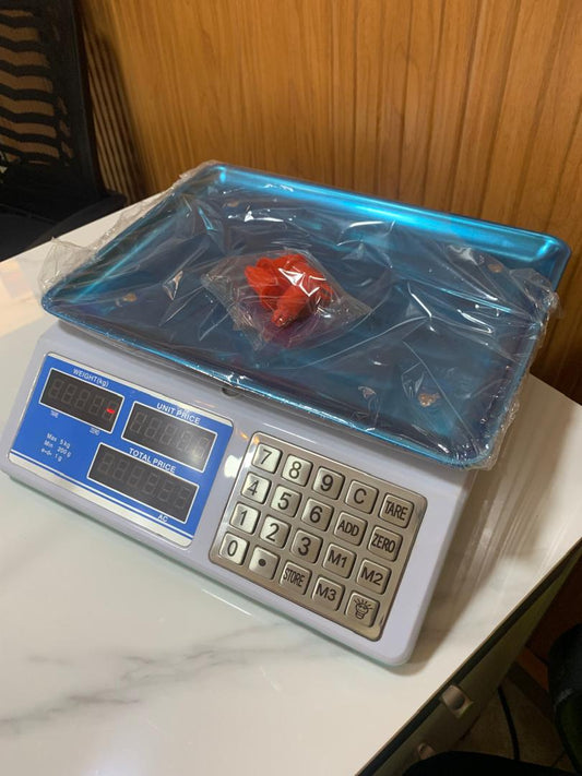 What is the price of Electronic computing price scale ACS blue in Uganda