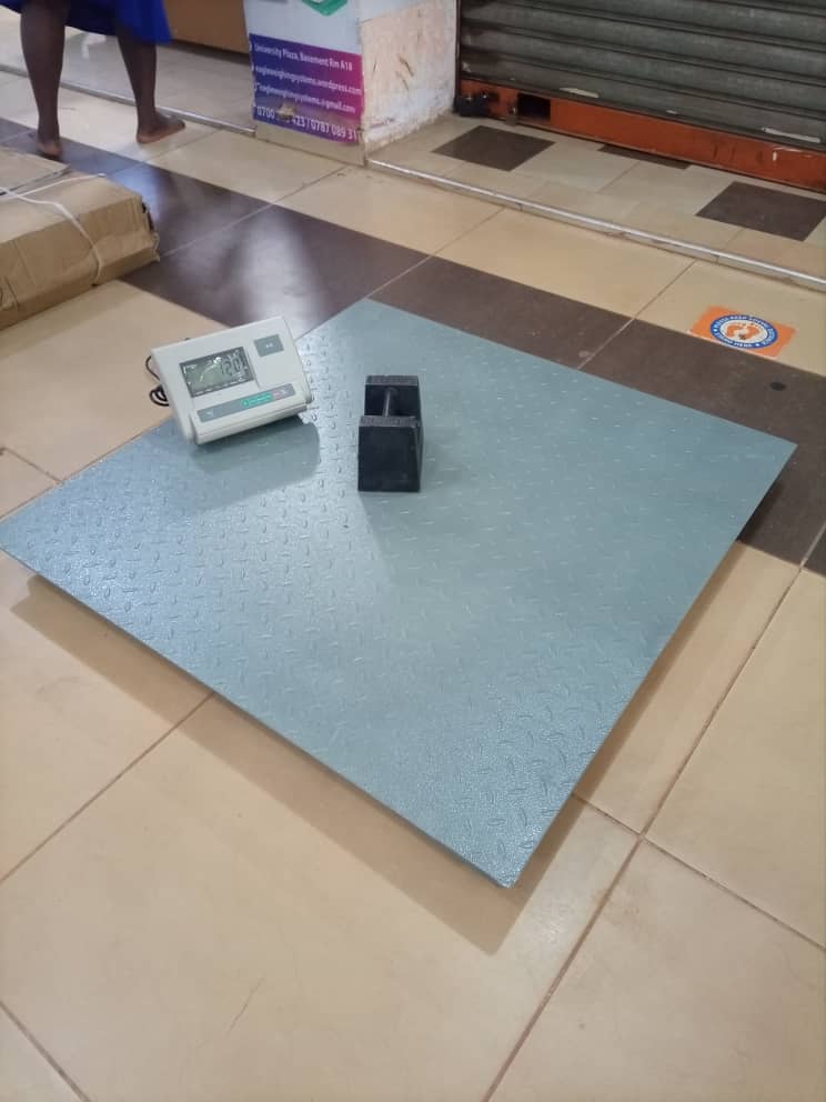 Supplier of 2Ton Floor weighing scales in Kampala Uganda