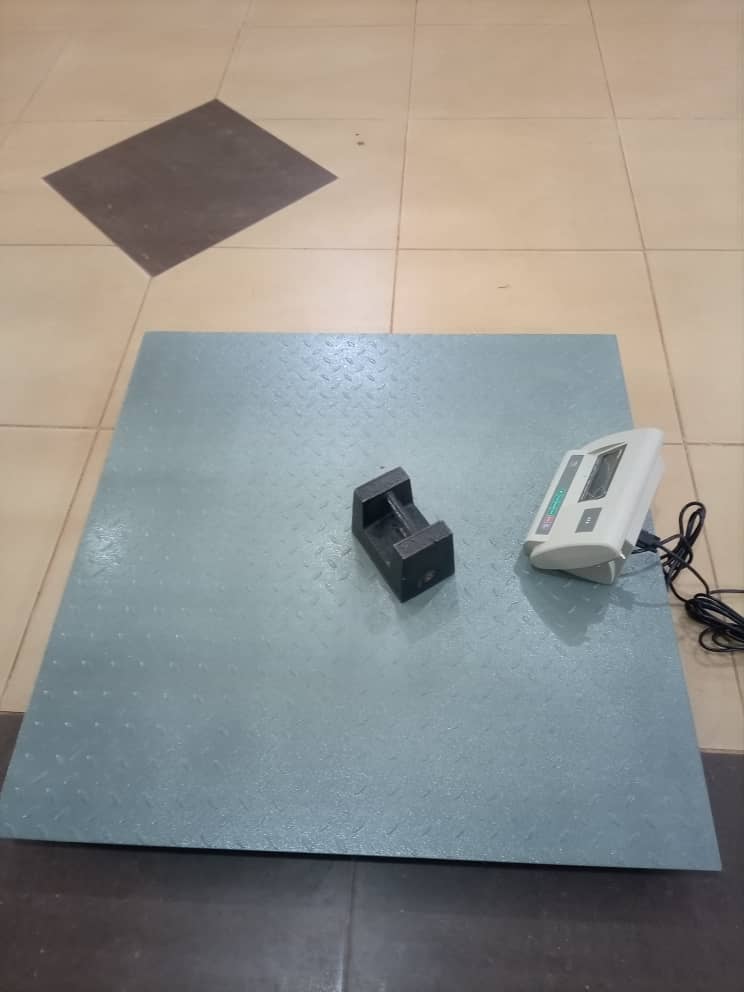 Supplier of 2Ton Floor weighing scales in Uganda